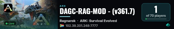 DAGC-RAG-MOD - (v361.7) live status badge