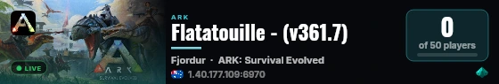 Flatatouille - (v361.7) live status badge