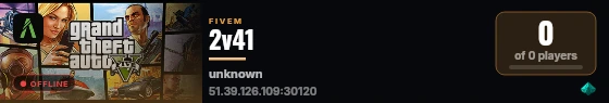 2v41 live status badge
