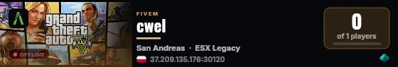 cwel live status badge