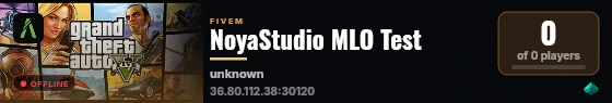 NoyaStudio MLO Test live status badge