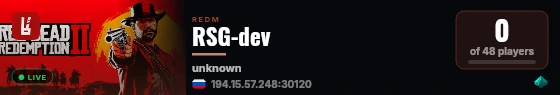 RSG-dev live status badge