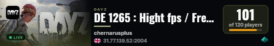 DE 1265 : Hight fps / Fresh Wipe : More Loot live status badge