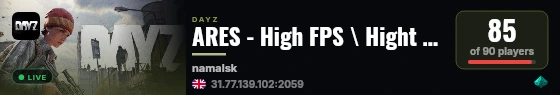 ARES - High FPS \ Hight fps - Fresh Wipe live status badge