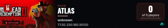 ATLAS live status badge