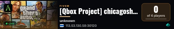 [Qbox Project] chicagoshootings live status badge