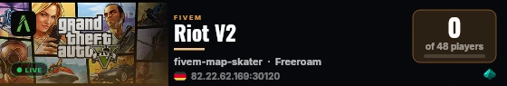 Riot V2 live status badge