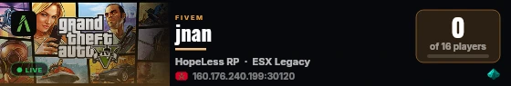 jnan live status badge