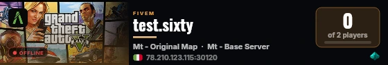 test.sixty live status badge