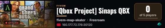 [Qbox Project] Sinaps QBX live status badge