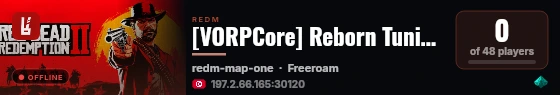 [VORPCore] Reborn Tunisian live status badge
