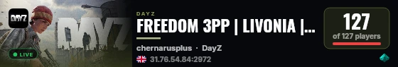 FREEDOM 3PP | LIVONIA | PVP | VANILLA++ WIPED 23.08 live status badge
