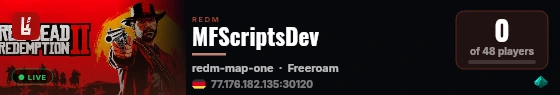 MFScriptsDev live status badge