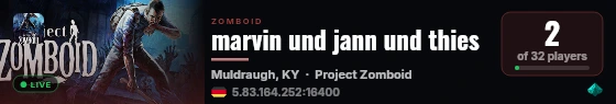marvin und jann und thies live status badge