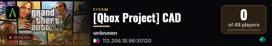 [Qbox Project] CAD live status badge