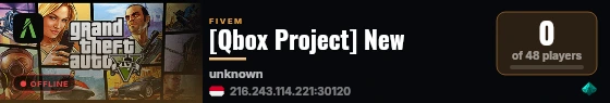 [Qbox Project] New live status badge