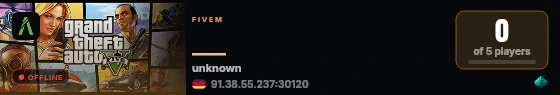   live status badge