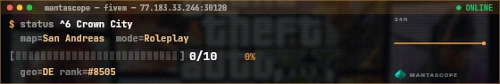 Console badge preview