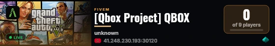 [Qbox Project] QBOX live status badge