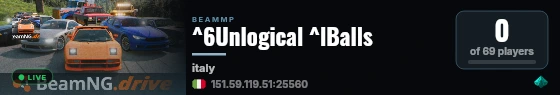 ^6Unlogical ^lBalls live status badge