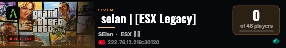  selan | [ESX Legacy] live status badge