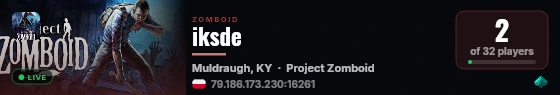 iksde live status badge