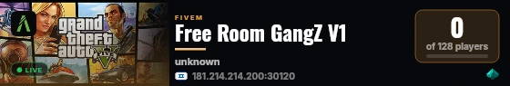 Free Room GangZ V1 live status badge