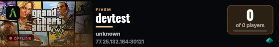devtest live status badge