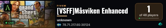 [VSFF]Måsviken Enhanced live status badge
