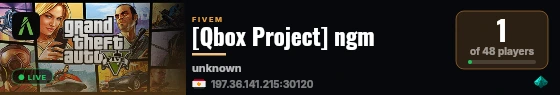 [Qbox Project] ngm live status badge