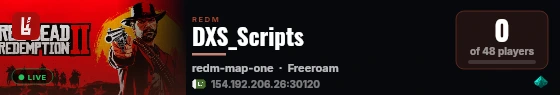 DXS_Scripts live status badge