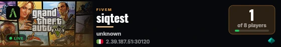 siqtest live status badge