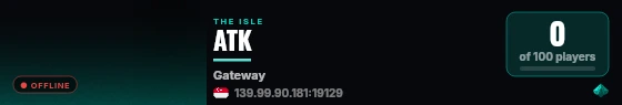 ATK live status badge