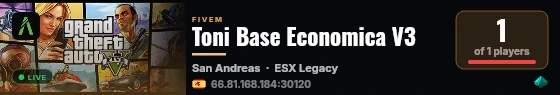 Toni Base Economica V3 live status badge