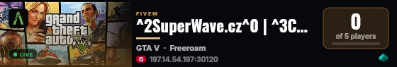 ^2SuperWave.cz^0 | ^3Custom skripty ⚙^0 | ^8NON-WL 🔓^0 | ^2Update CEO Heist live status badge