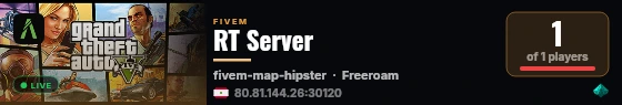 [Test Server] Heaven Rp  live status badge