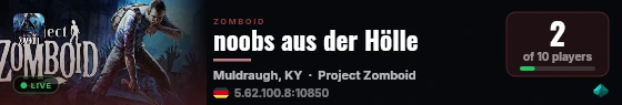 noobs aus der Hölle live status badge
