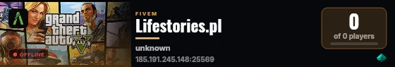 Lifestories.pl live status badge