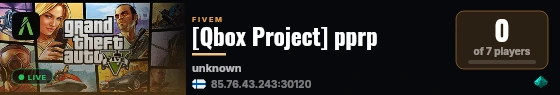 [Qbox Project] pprp live status badge
