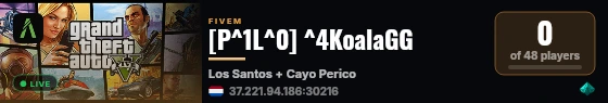 [P^1L^0] ^4KoalaGG live status badge