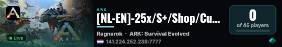 [NL-EN]-25x/S+/Shop/CustomCaves/Ragnarok - (v361.7) live status badge