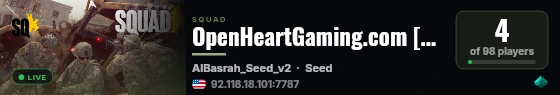 OpenHeartGaming.com [OHG] #1 | New Player Friendly | Teamwork | Semi-Milsim live status badge