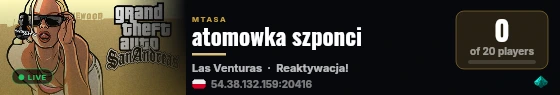 atomowka szponci live status badge