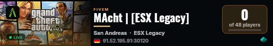 MAcht | [ESX Legacy] live status badge