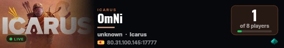 OmNi live status badge