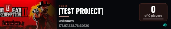 [TEST PROJECT] live status badge