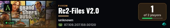 Rc2-Files V2.0 live status badge