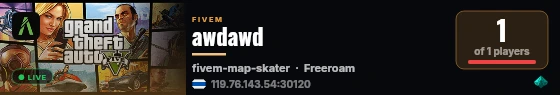 awdawd live status badge