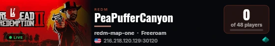 PeaPufferCanyon live status badge