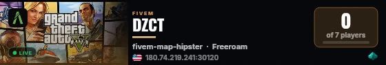 DZCT live status badge